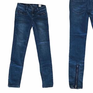 2. NWOT Free People We The Free Blue Skinny Jeans 26